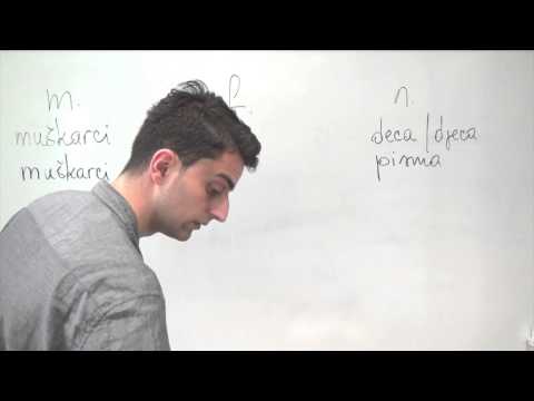 Bosnian/Croatian/Serbian Grammar: The Accusative Plural of Nouns