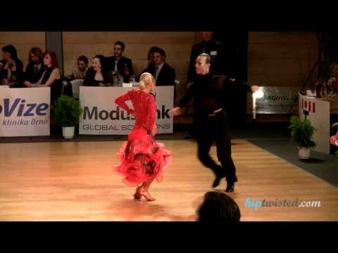 Salvatore Bellavita - Natalia Poliakova, Brno Open 2012, WDSF int open latin, 4. round - chachacha