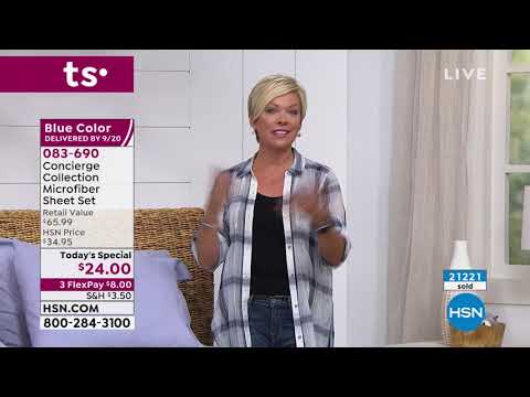 HSN | Bedding Essentials 08.20.2019 - 03 PM
