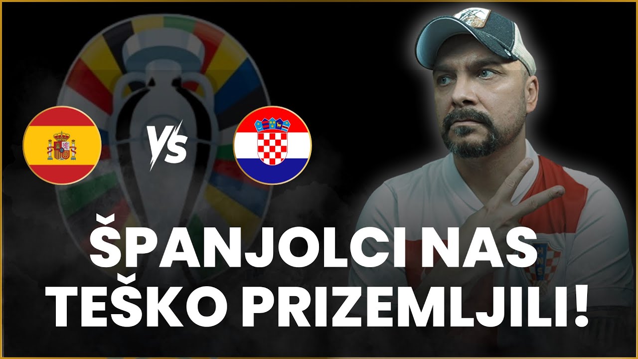 🎙️ŠPANJOLSKA vs HRVATSKA 3:0! KATASTROFA NA OTVARANJU EURA!