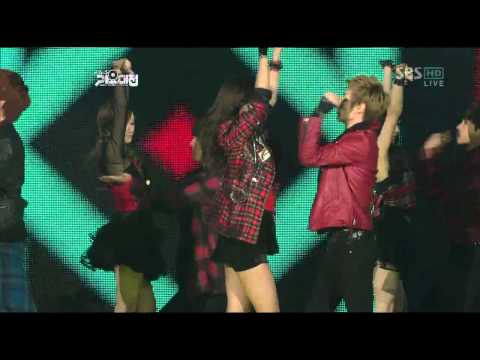 [MP4 DL] 111229 SNSD+Super Junior @ Opening of SBS Gayo Dajun