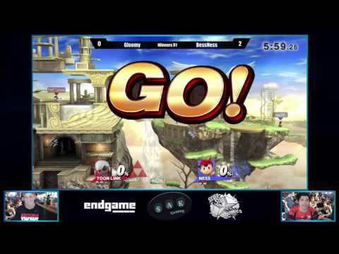 Rise 2016 Top 32 WR1 - Gloomy (Toon Link) vs BestNess (Ness)
