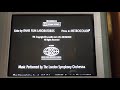 Closing To Raiders Of The Lost Ark 1991 VHS