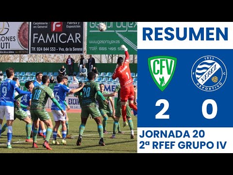 Resumen Segunda RFEF: CF Villanovense 2-0 Xerez Deportivo FC (2021-22)