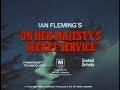 On Her Majesty S Secret Service TV Spot 5 1969