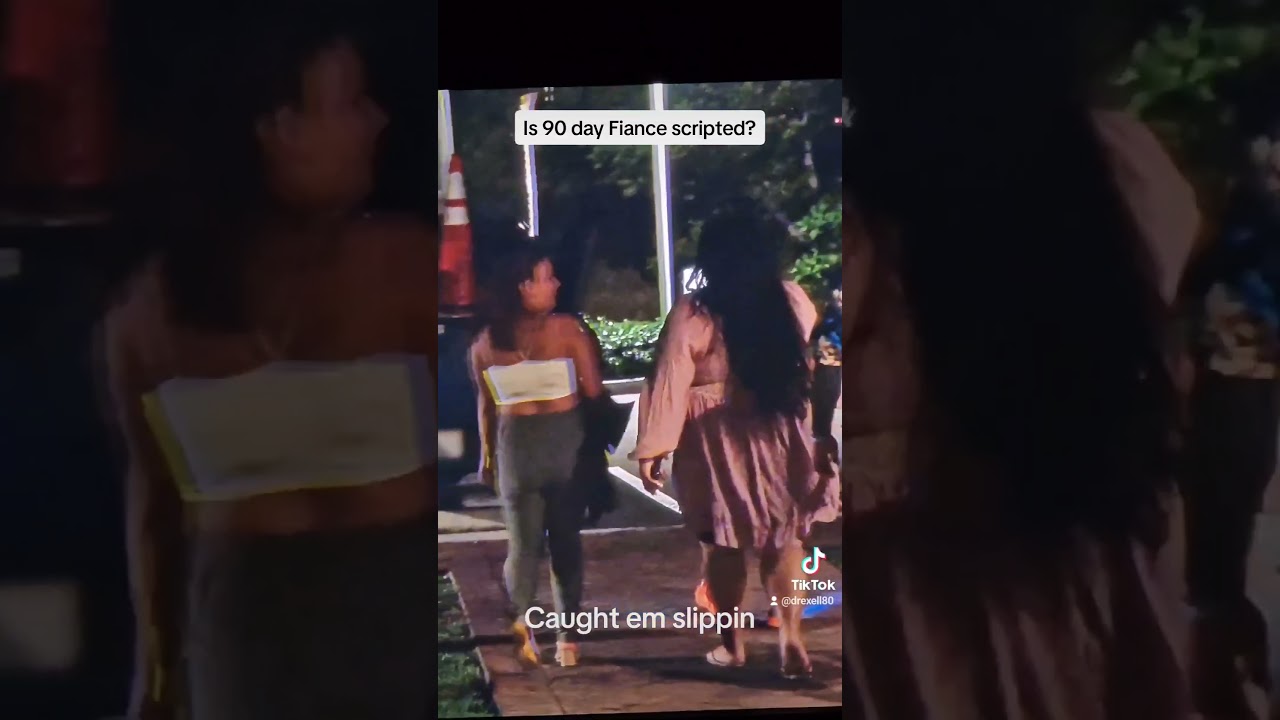 Reality shows are scripted, but I still love 90 day #90dayfiance #realitytv #script #tv