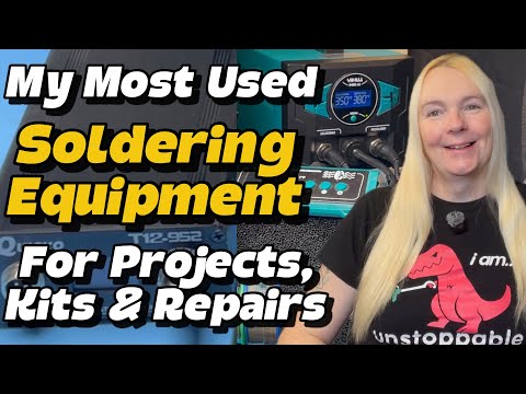 My Most Used Soldering Tools & Equipment For Electronics Projects, Kits & Repairs!  Yihua 948D III