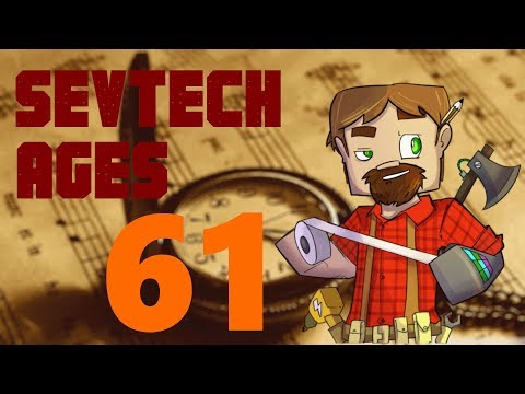 1.12 Modded Minecraft SevTech Ages: Episode 61: Prepping for Moon Mining!