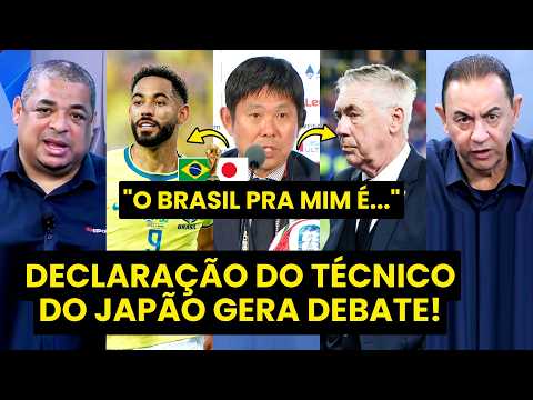 MEDO??? “Gente, essa FALA do TÉCNICO DO JAPÃO sobre o BRASIL só MOSTRA que…” | COPA DO MUNDO