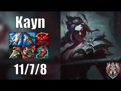Kayn vs Nidalee JUNGLE - Patch 12.22 euw1 CHALLENGER