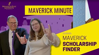 Maverick Minute: Scholarship Finder