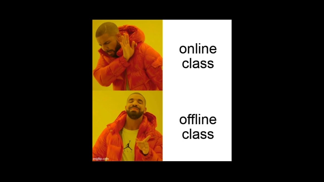 Offline vs online class memes #memes #funny #funnymemes #onlineclass