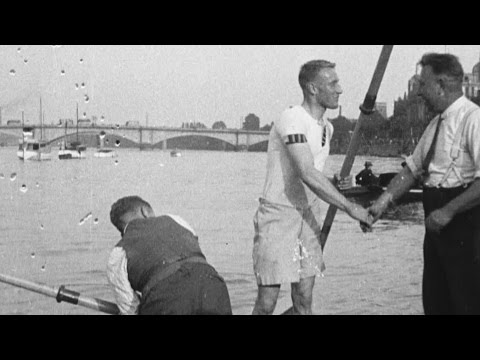 Olympic rowing champion Jack Beresford wins Gold Cup (1925)