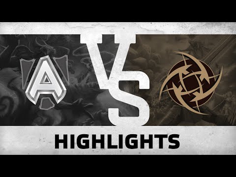 Highlights from Alliance vs Ninjas in Pyjamas @Nanyang Championships