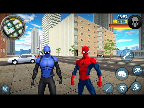 Süper Kahraman Örümcek Adam Oyunu - Blue Ninja Superhero Simulator New Update #27 - Android Gameplay