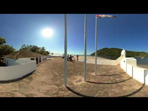 Forte de São João · Bertioga · vídeo 360°