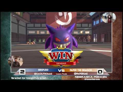 SirSpudd vs Paper the Dragon LF   Pokken at Sparta 1-3-17