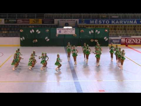 Mažoretky Elité Minís-sestava Karviná 2012