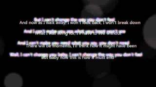 Aaron Neville - I Can&#39;t Change the Way You Don&#39;t Feel w/ lyrics on screen