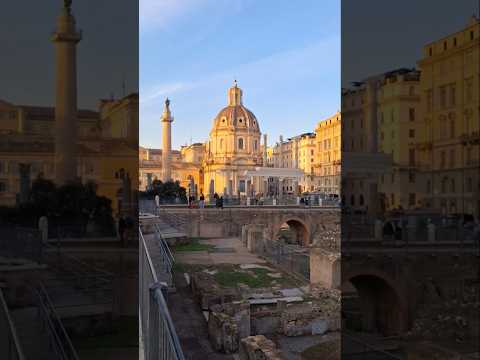 Trajan's Forum #romanarchaeology #romanhistory #visitrome