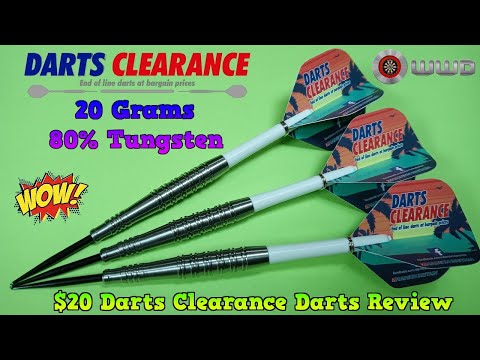 Wild Looking Darts Clearance eBay UK 20g Darts Review