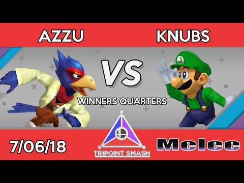 Azzu (Falco) vs Knubs (Luigi) - Tripoint Smash 18 Winner's Quarters