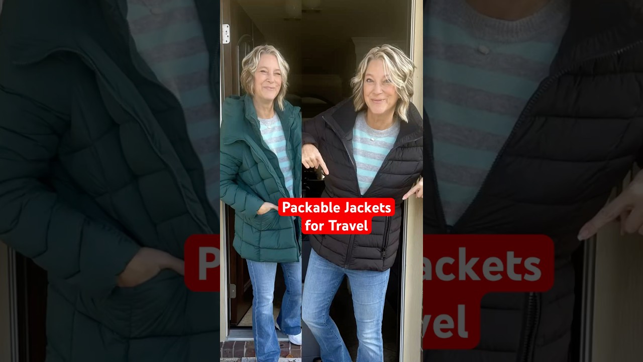 Packable Puffer Jacket for Travel in the Winter #traveltips