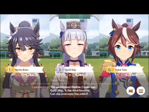 Umamusume: Pretty Derby - Gold Ship career completed gameplay (read desc. for details)