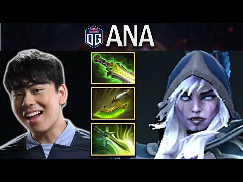 OG.ANA SMURF DROW RANGER WITH 24 KILLS - ROAD TO TI10 DOTA 2