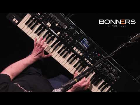 Hammond SK & SKX Pro Quick Organ Demo Using Internal Leslie Simulator