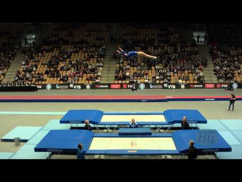 GOMES Camilla (BRA) - 2015 Trampoline Worlds - Qualification TR Routine 1