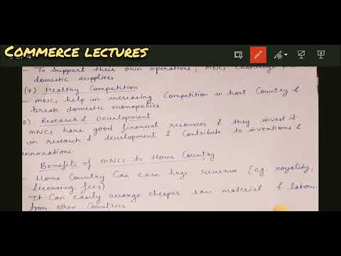 reasons for growth of multinational corporations mnc business organisation and management bcom