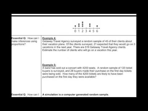 10 2 Making Inferences From A Random Sample