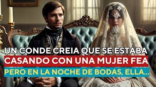 Un CONDE creía que se estaba CASANDO con una MEJER FEA, pero quedó impactado en la noche de bodas...