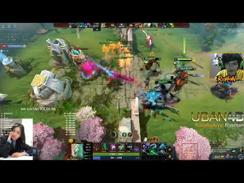 NGAKAK!! RUSMAN MALAH NGURUNG FOREV PAKE ULTYNYA SHADOW SHAMMAN WKWK XD | Rusman Dota 2 Clips