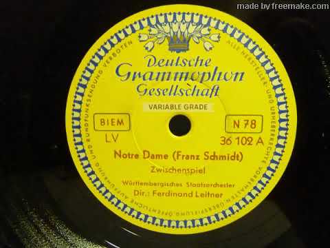 190419  Intermezzo aus "Notre Dame" von Franz Schmidt