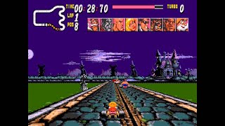 Street Racer 1994 - Longplay/Walkthrough - Sega Genesis/Mega Drive - QHD