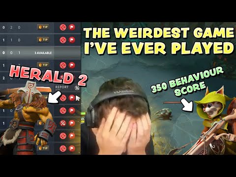 THE WEIRDEST GAME I'VE EVER PLAYED - HERALD 2 ON MY TEAM?!