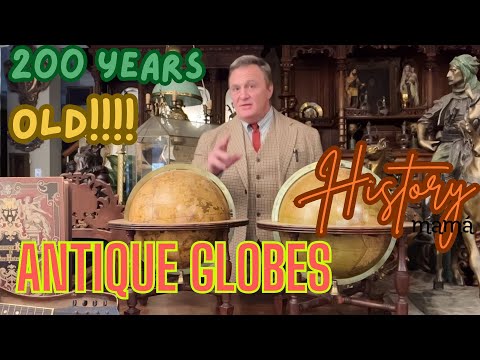 Secrets of 200 year old globes!!