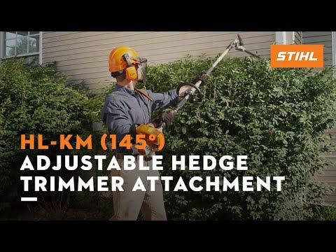 Stihl HL-KM 145° Adjustable Hedge Trimmer in Terre Haute, Indiana - Video 1