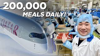 Inside Qatar Airways – How do they make 200,000 Airplane Meals a day?