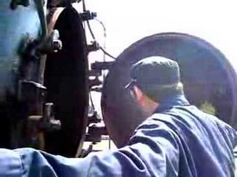 Opening The Smokebox Door on CNR 6167