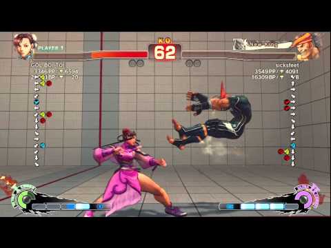 GOL BOI TOI (Chun Li) Vs. sicksfeet (Adon)