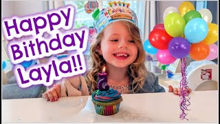 Layla-Jane is 5!
