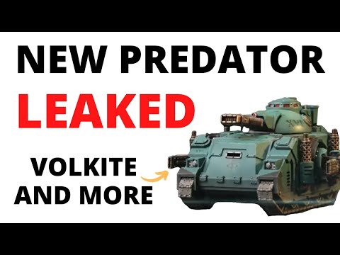 New Leaked Predator Tank - Model Reveal, Weapon Options + Thoughts