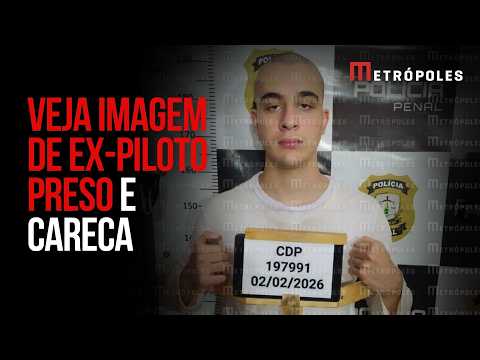 Pedro Turra aparece careca em foto clássica de presidiário