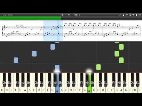 Shi Jin - The 6th Melody of the Night - Piano tutorial and cover (Sheets + MIDI)