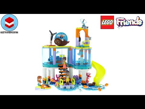 Vidéo LEGO Friends 41736 : Le centre de sauvetage en mer