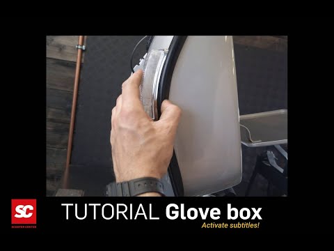 Tutorial Vespa - Glove box