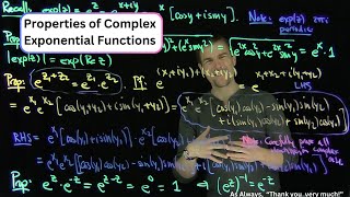 Properties of the Complex Exponential